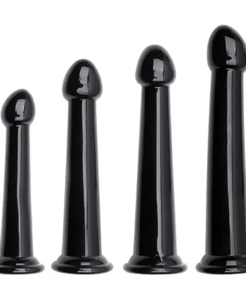 Simulated Penis Sticks With Suction Cup Anal Plug Sphincter Expander