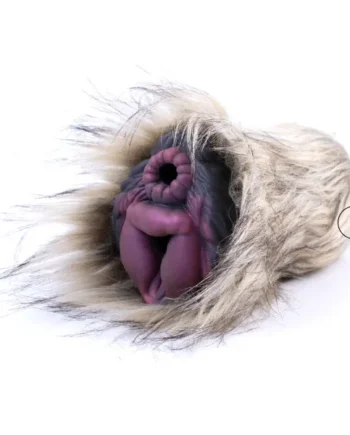 Simulation Fur Animal Vagina Anus Dual Channel Male Fantasy Masturbator