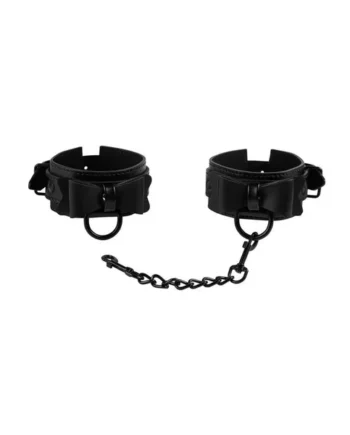 Sincerely Bow Tie Cuffs – Black