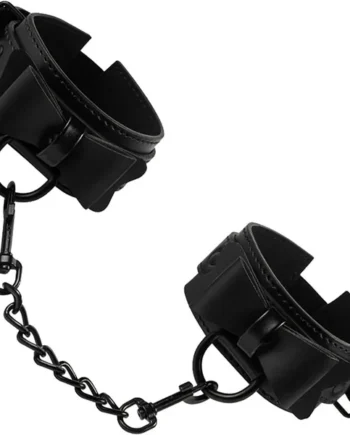 Sincerely Bow Tie Cuffs By Sportsheets - Black