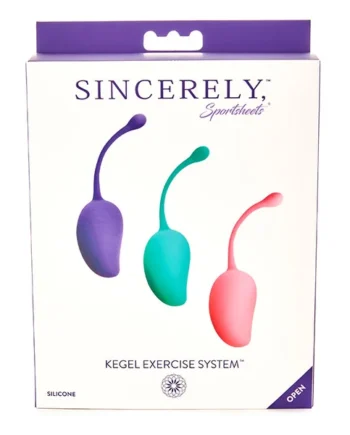 Sincerely Weighted Kegel System by Sportsheets