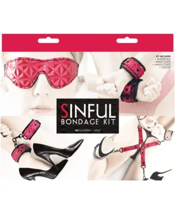 Sinful - Bondage Kit - Pink