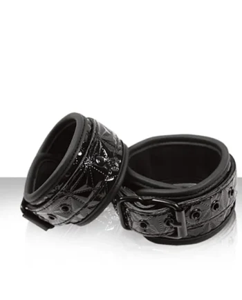 Sinful Wrist Cuffs - Black