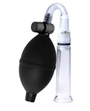 SIZE MATTERS CLITORAL PUMPING SYSTEM W/DETACHABLE ACRYLIC CYLINDER
