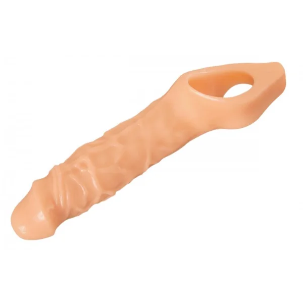 SIZE MATTERS REALLY AMPLE PENIS ENHANCER SHEATH FLESH