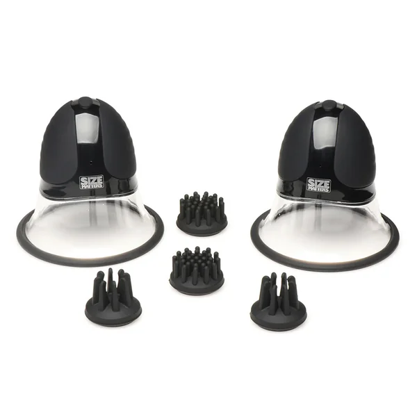 Size Matters Rotating Nipple Suckers With Attachments