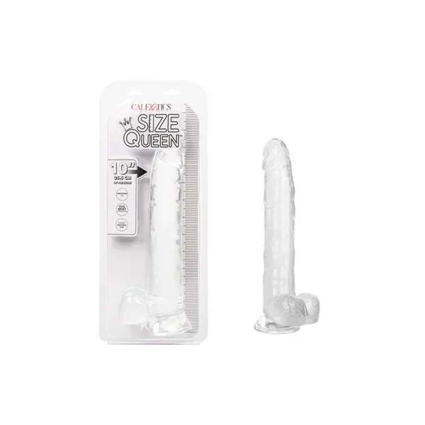 Size Queen 10″- Clear