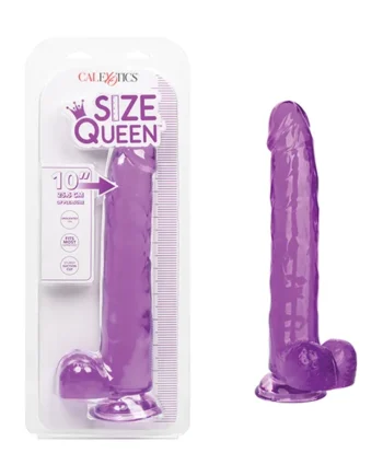 SIZE QUEEN 10IN PURPLE