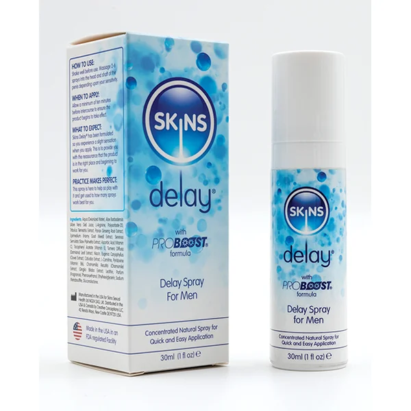 SKINS NATURAL DELAY SPRAY 30ML