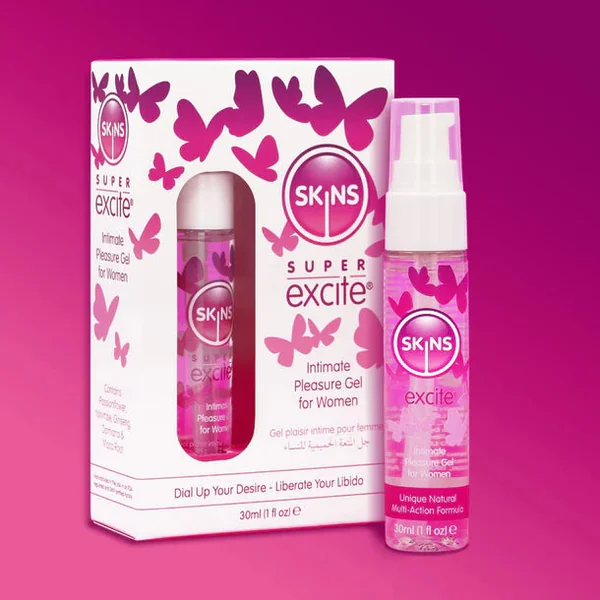 Skins Super Excite Stimulating Gel for Women by Lifestyles