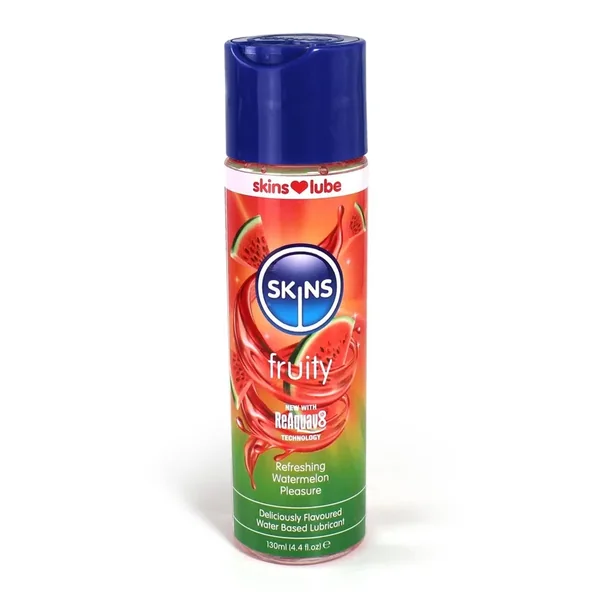 Skins Watermelon Water Based Lubricant 4.4 fl oz (130ml)