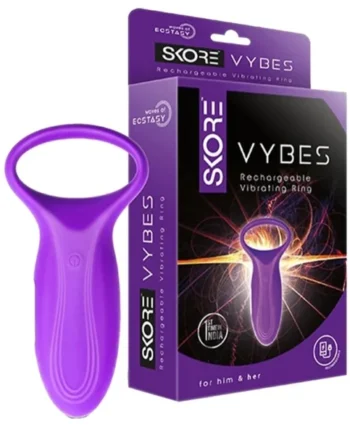 SKORE VYBES RECHARGEABLE VIBRATING RING FOR HIM & HER