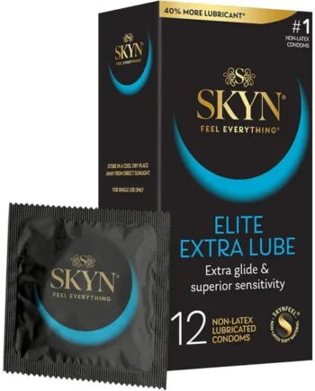 SKYN® Elite Extra Lube Non-Latex Condoms