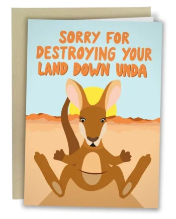 Sleazy Greetings – Destroying Your Land Card