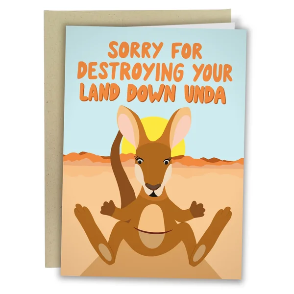 Sleazy Greetings – Destroying Your Land Card