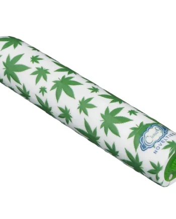 SLIM VIBE WHITE/CANNABIS LEAF