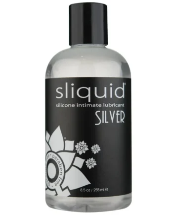 Sliquid Naturals Silver Silicone Intimate Lubricant - 8.5oz