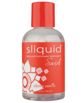 Sliquid Naturals Swirl Intimate Lubricant - Cherry Vanilla 4.2oz