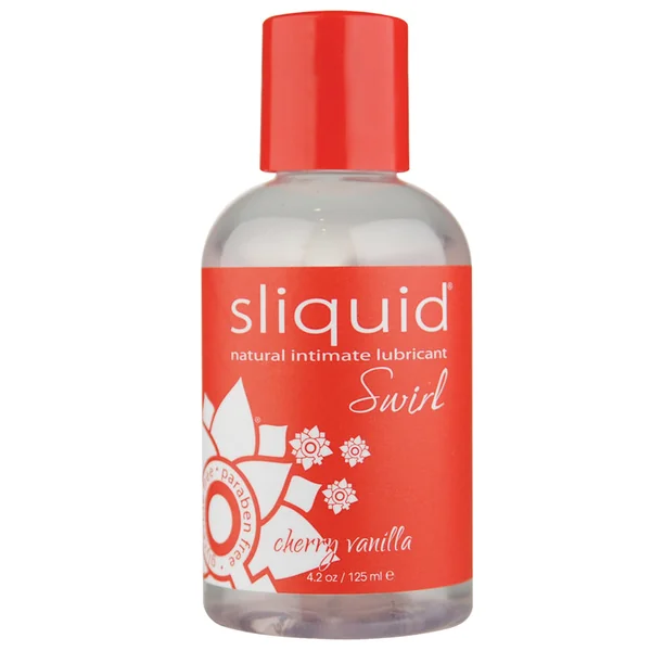 Sliquid Naturals Swirl Intimate Lubricant - Cherry Vanilla 4.2oz