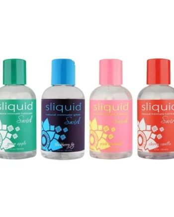 Sliquid Naturals Swirl Intimate Water-Based Flavored Lubricants