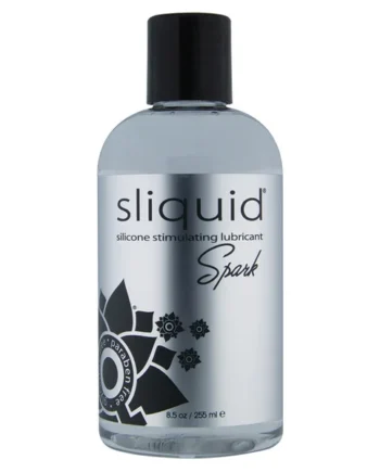 Sliquid Spark Silicone Stimulating Lubricant - 8.5oz