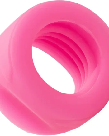 Slop Top Filthy Luv Silicone BJ Enhancer By CalExotics - Pink Glow In The Dark