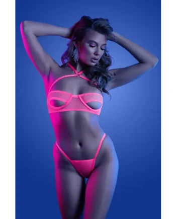 Slow Motion Peekaboo Bra & Panty Set