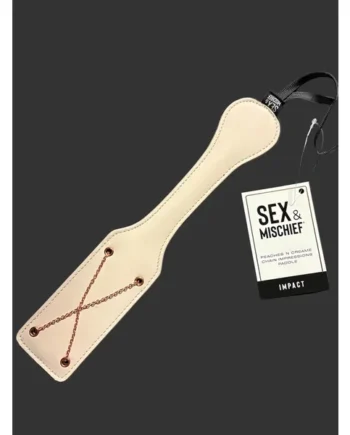 S&M Peaches ‘n CreaMe Chain Impression Paddle