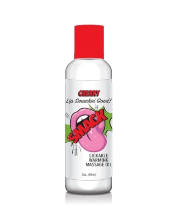 SMACK CHERRY 2 OZ WARMING MASSAGE OIL