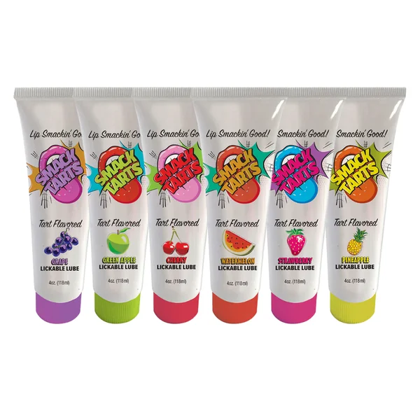 SMACK Tarts - Lickable Tart Flavored Lubricant 4oz (118 mL) - 6 Flavors