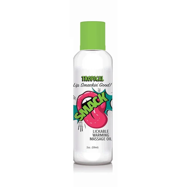 SMACK TROPICAL 2 OZ WARMING MASSAGE OIL