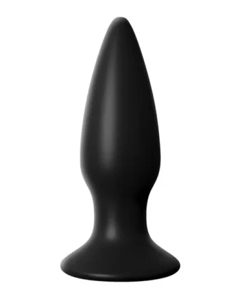 Small Rechargeable Butt Plug Black