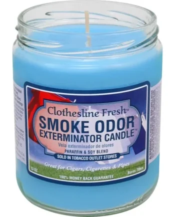 Smoke Odor Candle Clothesline Fresh 13OZ