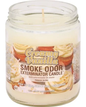 Smoke Odor Candle Creamy Vanilla 13OZ
