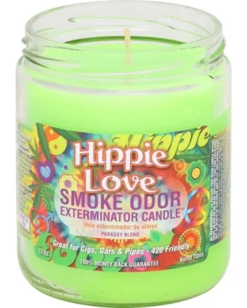 Smoke Odor Candle Hippie Love 13OZ