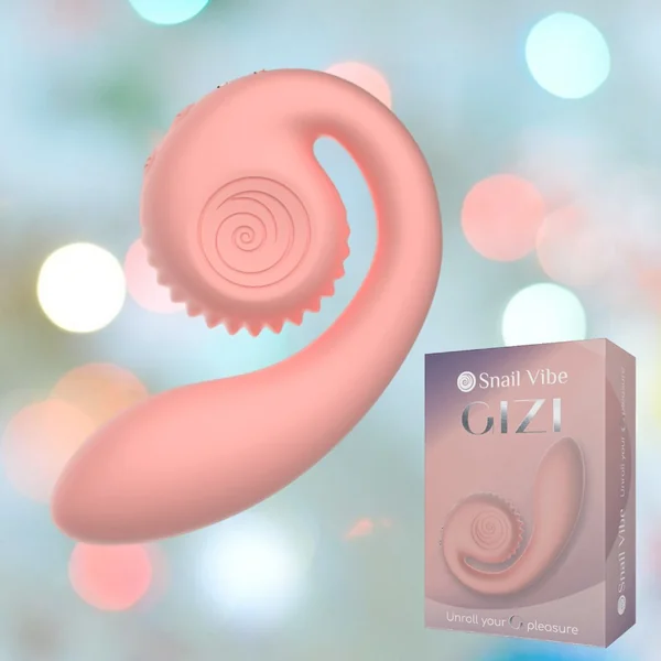 Snail Vibe Gizi G-Spot Stimulator (Peachy Pink)