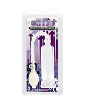 So Pumped Penis Pump Without Sleeve - Clear
