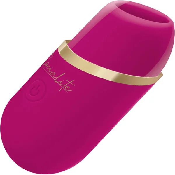 Socialite LIV MINI Tongue Rechargeable Silicone Waterproof Pocket Licker By Bodywand - Pink