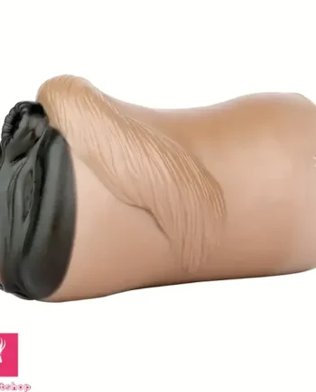 Soft Silicone Male Masturbator Animal Color Both Holes Pocket Pussy