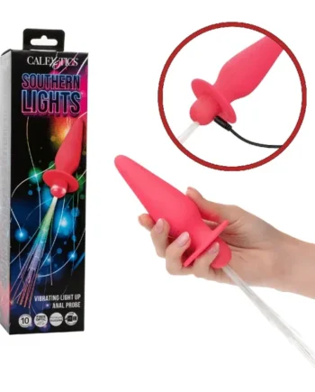 Southern Lights Vibe Anal Probe Rechargeable Multi-Speed Butt Vibrator – Pink
