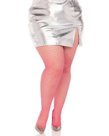 Spandex Industrial Net Tight - 1x/2x - Neon Pink