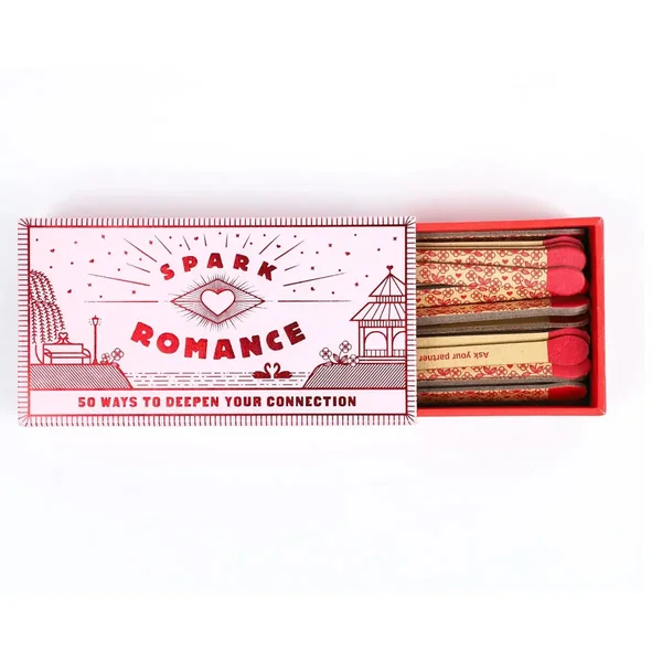 Spark Romance: 50 Ways to Deepen Your Connection Match Stick Game