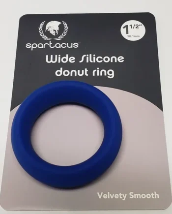 Spartacus 1.5″ Wide Cock Ring -Blue