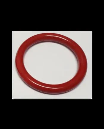 Spartacus 2″ Seamless Steel Cock Ring -Red