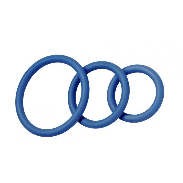 Spartacus 3 Pack Nitrile Cock Ring Set