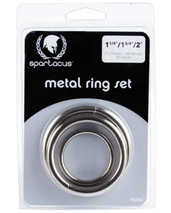 Spartacus Metal Ring Set – Pack of 3