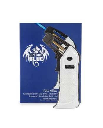 Special Blue Torch Full Metal White