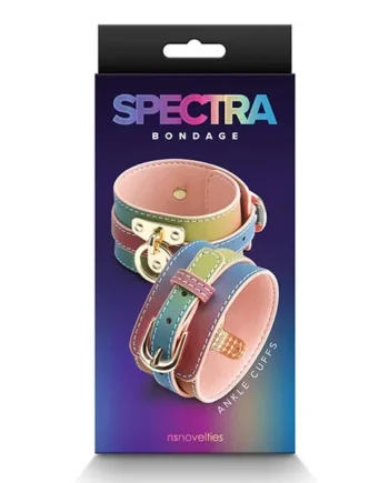 Spectra Bondage Ankle Cuff – Rainbow