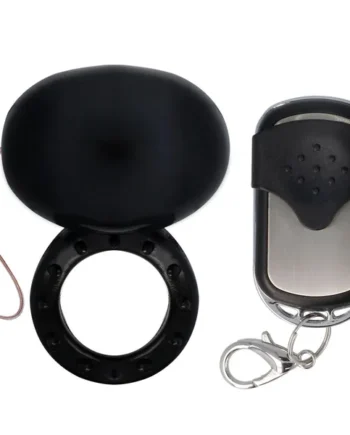 SPIRIT - VIBRATING REMOTE CONTROL COCK RING BLACK