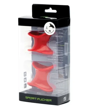 Sport Fucker Ergonomic Ball Stretcher Kit – Red